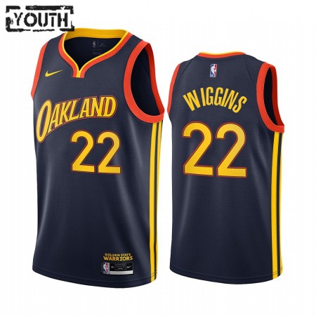 Maglia NBA Golden State Warriors Andrew Wiggins 22 2020-21 City Edition Swingman - Bambino